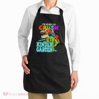 I'm Ready To Crush Kindergarten Dinosaur Back To School Apron thumb 2