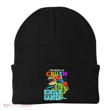 I'm Ready To Crush Kindergarten Dinosaur Back To School Beanie