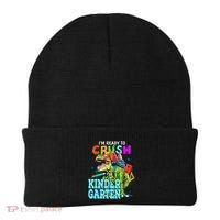 I'm Ready To Crush Kindergarten Dinosaur Back To School Beanie thumb 0