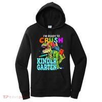 I'm Ready To Crush Kindergarten Dinosaur Back To School Women's Hoodie thumb 0