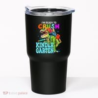 I'm Ready To Crush Kindergarten Dinosaur Back To School Tumbler thumb 0