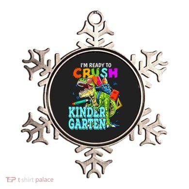 I'm Ready To Crush Kindergarten Dinosaur Back To School Ornament