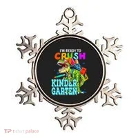 I'm Ready To Crush Kindergarten Dinosaur Back To School Ornament thumb 0