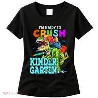 I'm Ready To Crush Kindergarten Dinosaur Back To School Women's T-Shirt thumb 0