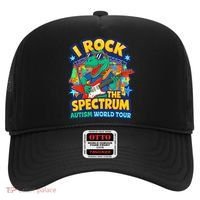 I ROCK THE SPECTRUM Rockin Autism Different Tune World Hat thumb 0
