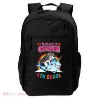 Im Ready To Crush 4Th Grade Unicorn Back To School Gift Backpack thumb 0