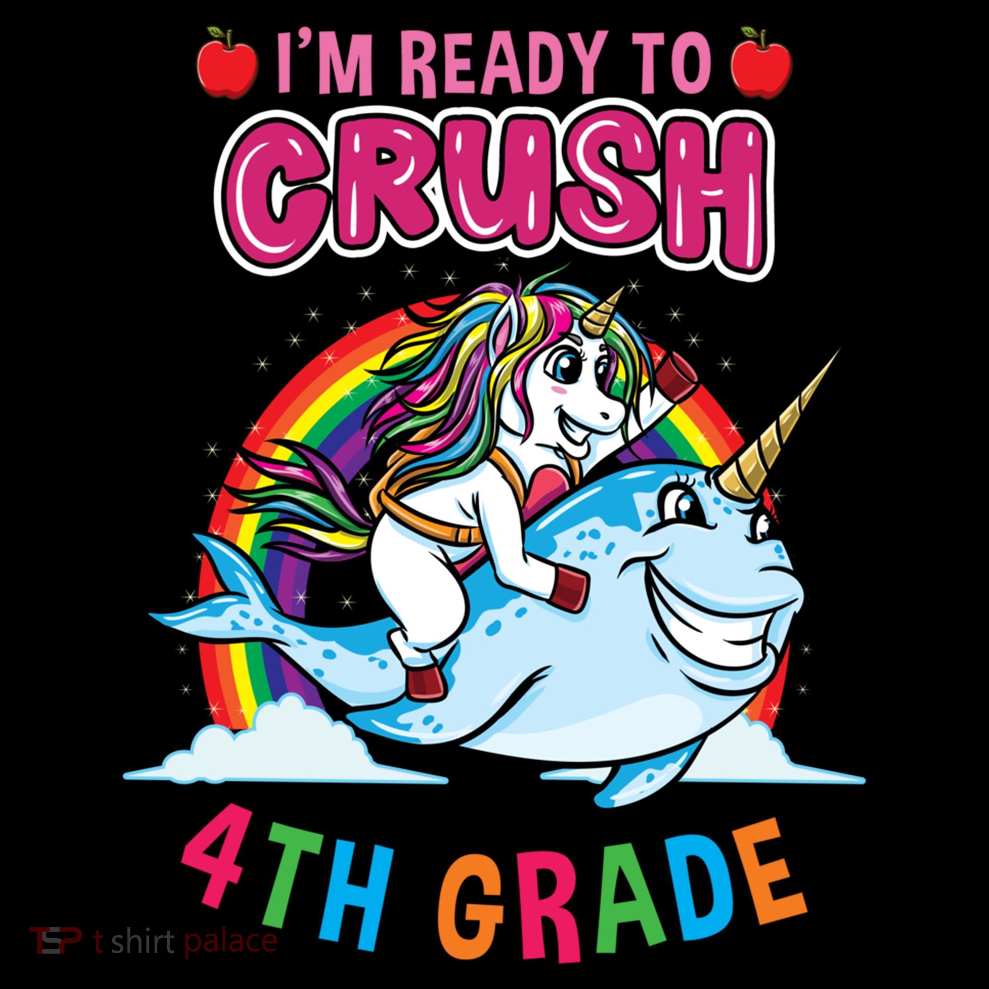 Im Ready To Crush 4Th Grade Unicorn Back To School Gift Coffee Mug