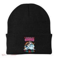 Im Ready To Crush 4Th Grade Unicorn Back To School Gift Beanie thumb 0