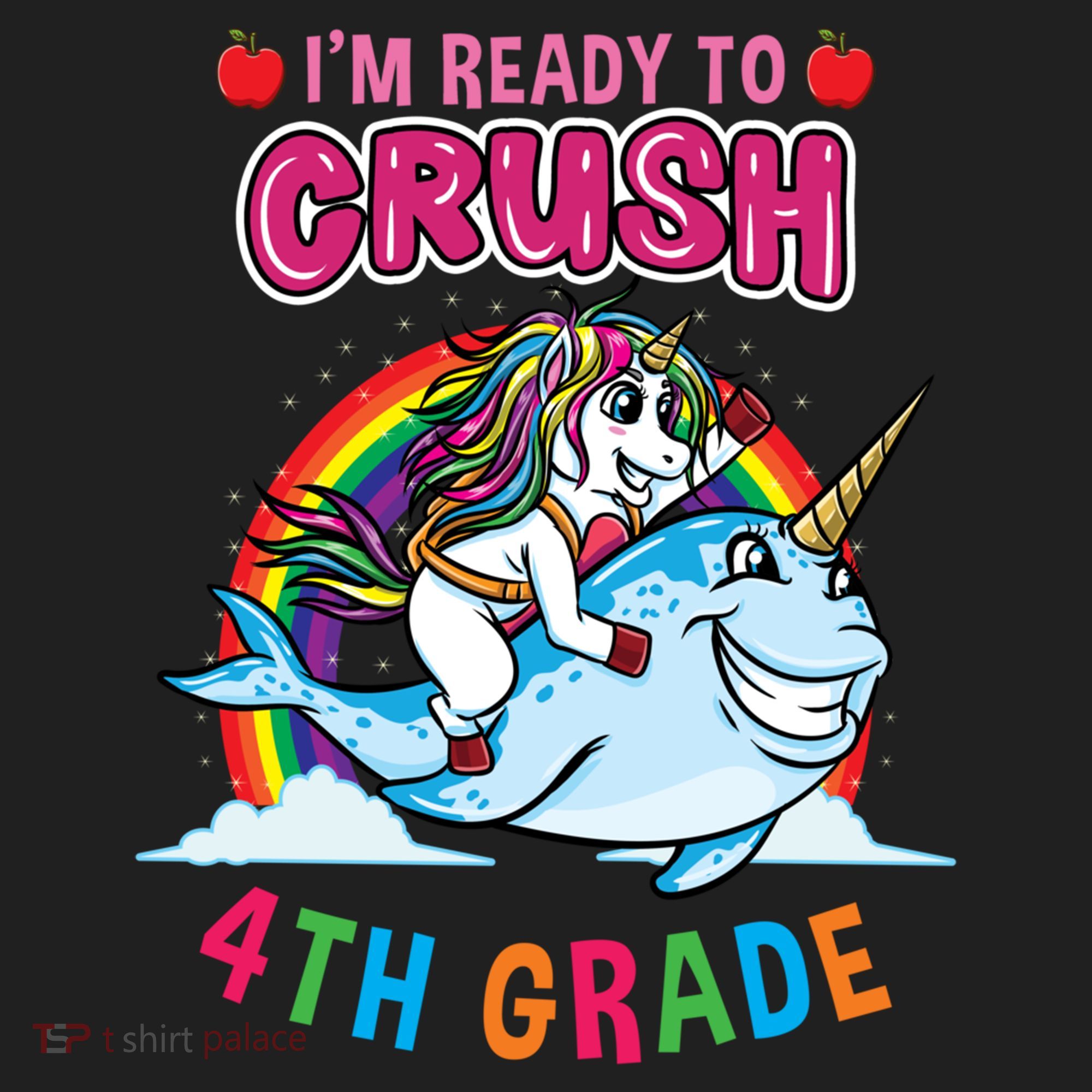 Im Ready To Crush 4Th Grade Unicorn Back To School Gift Beanie