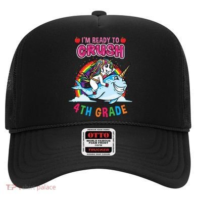 Im Ready To Crush 4Th Grade Unicorn Back To School Gift Hat