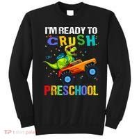 I'm Ready To Crush Preschool Dinosaur First Day of PreK Sweatshirt thumb 0