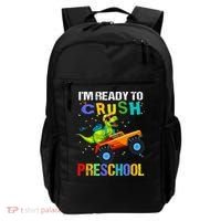 I'm Ready To Crush Preschool Dinosaur First Day of PreK Backpack thumb 0