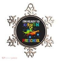 I'm Ready To Crush Preschool Dinosaur First Day of PreK Ornament thumb 0