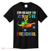 I'm Ready To Crush Preschool Dinosaur First Day of PreK Kids T-Shirt thumb 0