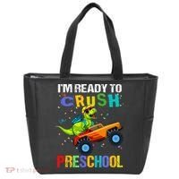 I'm Ready To Crush Preschool Dinosaur First Day of PreK Tote Bag thumb 0