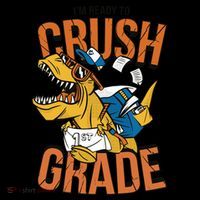 I'm Ready To Crush 1st Grade Dinosaur Hoodie thumb 7