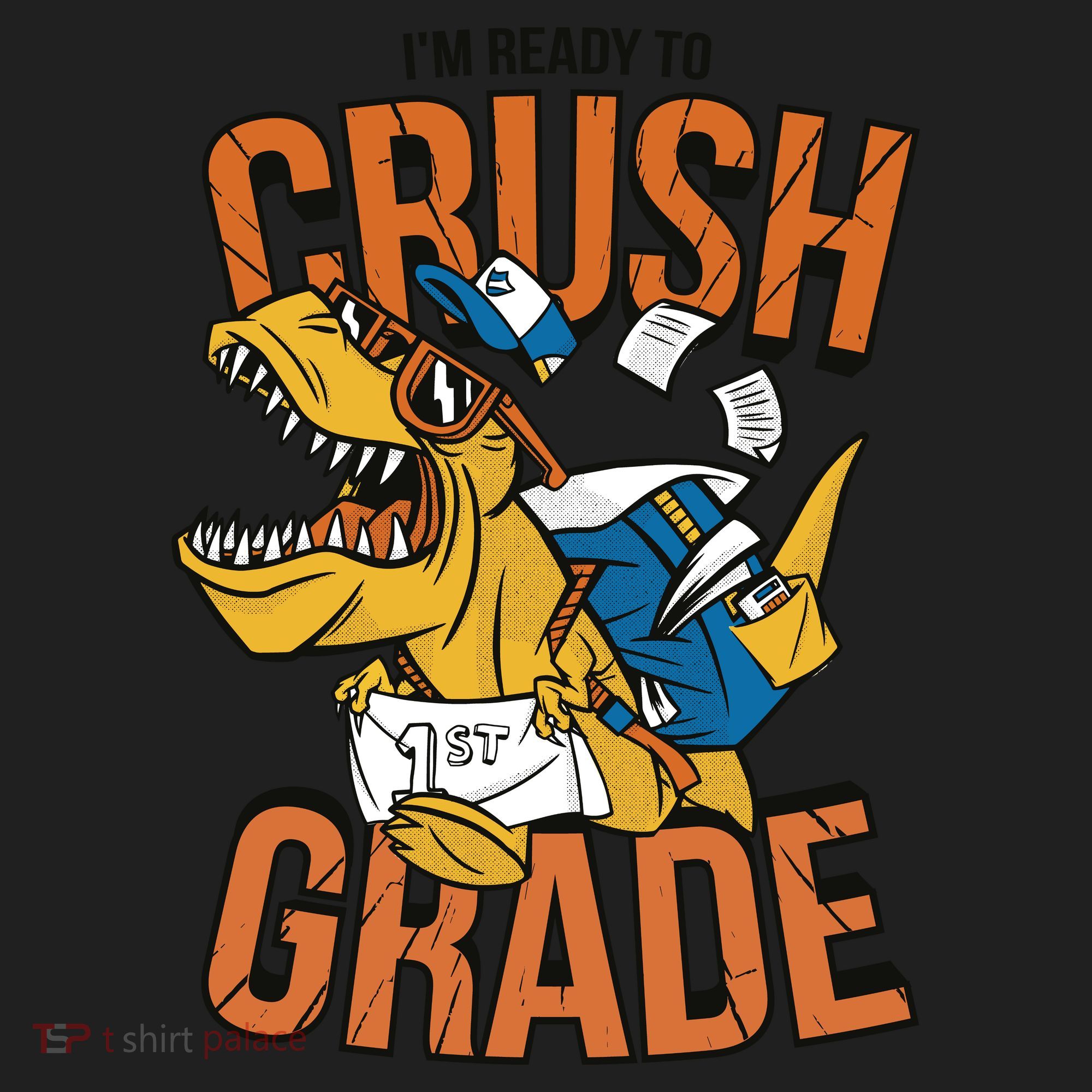 I'm Ready To Crush 1st Grade Dinosaur Beanie