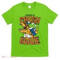 I'm Ready To Crush 1st Grade Dinosaur T-Shirt thumb 0