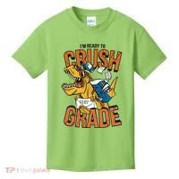 I'm Ready To Crush 1st Grade Dinosaur Kids T-Shirt thumb 0