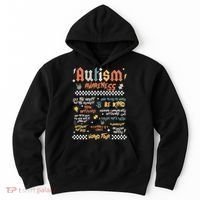 I Rock The Spectrum Autism World Autism Awareness Hoodie thumb 0