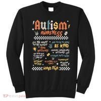 I Rock The Spectrum Autism World Autism Awareness Sweatshirt thumb 0