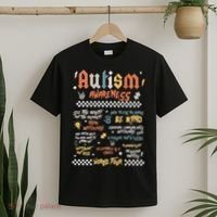I Rock The Spectrum Autism World Autism Awareness T-Shirt thumb 2