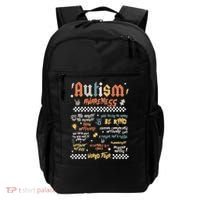 I Rock The Spectrum Autism World Autism Awareness Backpack thumb 0