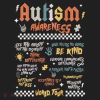 I Rock The Spectrum Autism World Autism Awareness Beanie thumb 2