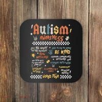 I Rock The Spectrum Autism World Autism Awareness Coaster thumb 0