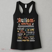 I Rock The Spectrum Autism World Autism Awareness Women's Tank Top thumb 3