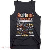 I Rock The Spectrum Autism World Autism Awareness Tank Top thumb 0