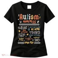 I Rock The Spectrum Autism World Autism Awareness Women's T-Shirt thumb 0
