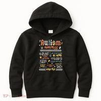 I Rock The Spectrum Autism World Autism Awareness Kids Hoodie thumb 0