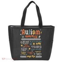 I Rock The Spectrum Autism World Autism Awareness Tote Bag thumb 0