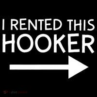 I Rented This Hooker Right No Scratch Coaster thumb 2
