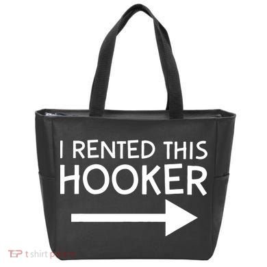 I Rented This Hooker Right No Scratch Bag