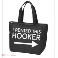 I Rented This Hooker Right No Scratch Tote Bag thumb 3