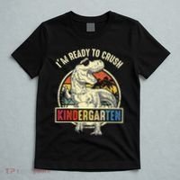 I'm Ready To Crush Kindergarten Dinosaur Back To School T-Shirt thumb 5