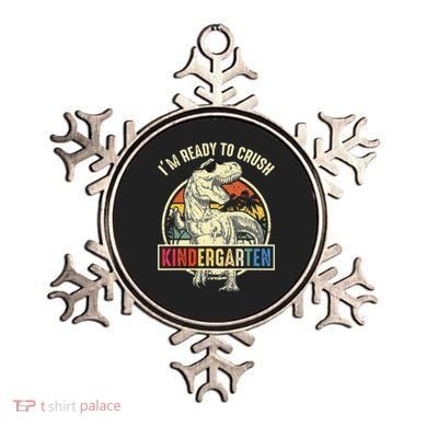 I'm Ready To Crush Kindergarten Dinosaur Back To School Ornament