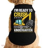 Im Ready To Crush Kindergarten Construction Vehicle Boy Doggie Tank thumb 0