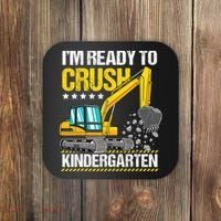 Im Ready To Crush Kindergarten Construction Vehicle Boy Coaster thumb 0