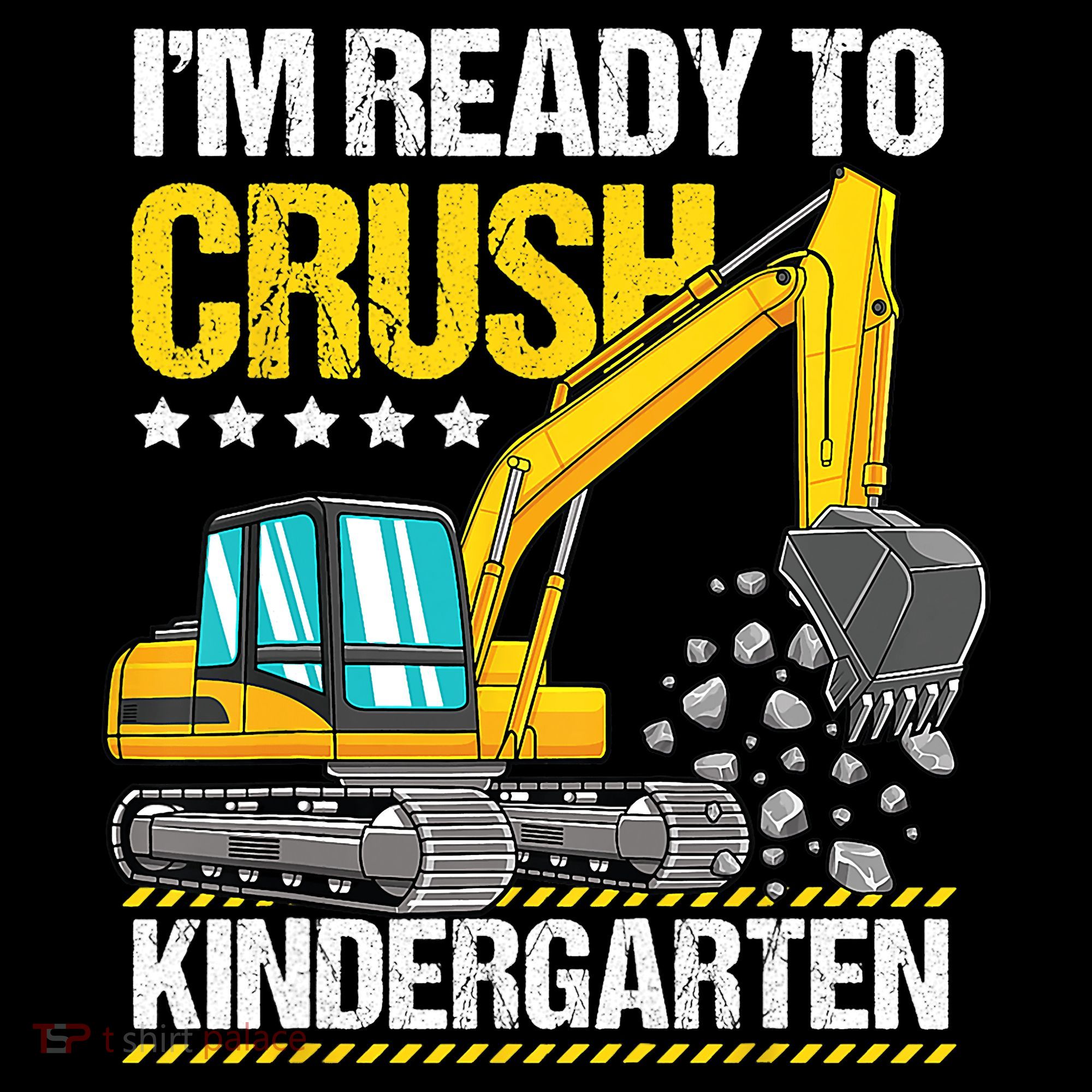 Im Ready To Crush Kindergarten Construction Vehicle Boy Women's Hoodie