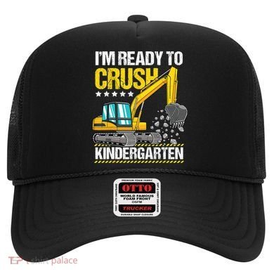 Im Ready To Crush Kindergarten Construction Vehicle Boy Hat