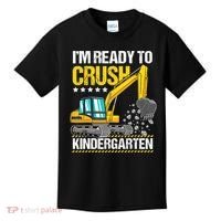 Im Ready To Crush Kindergarten Construction Vehicle Boy Kids T-Shirt thumb 0