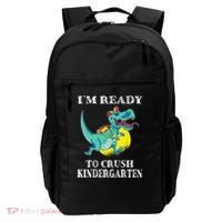 I'm Ready To Crush Kindergarten Trex Dinosaur Back To School Backpack thumb 0