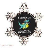 I'm Ready To Crush Kindergarten Trex Dinosaur Back To School Ornament thumb 0