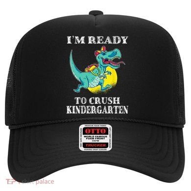 I'm Ready To Crush Kindergarten Trex Dinosaur Back To School Hat