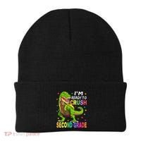 I'm Ready To Crush 2nd Grade Dinosaur Back To School Beanie thumb 0