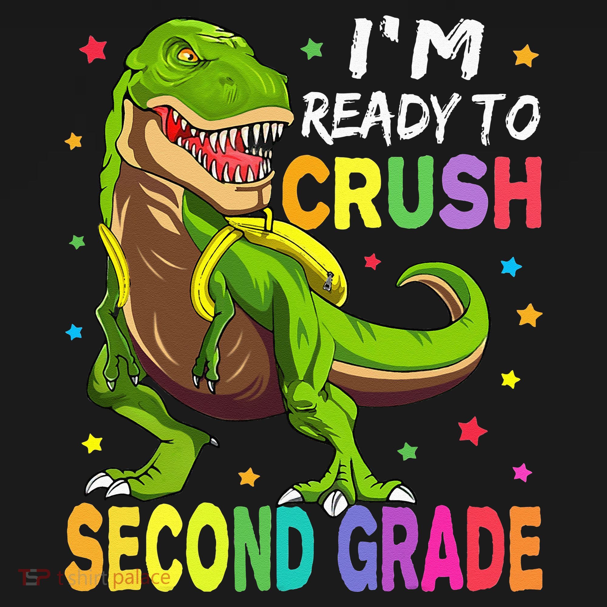I'm Ready To Crush 2nd Grade Dinosaur Back To School Mousepad