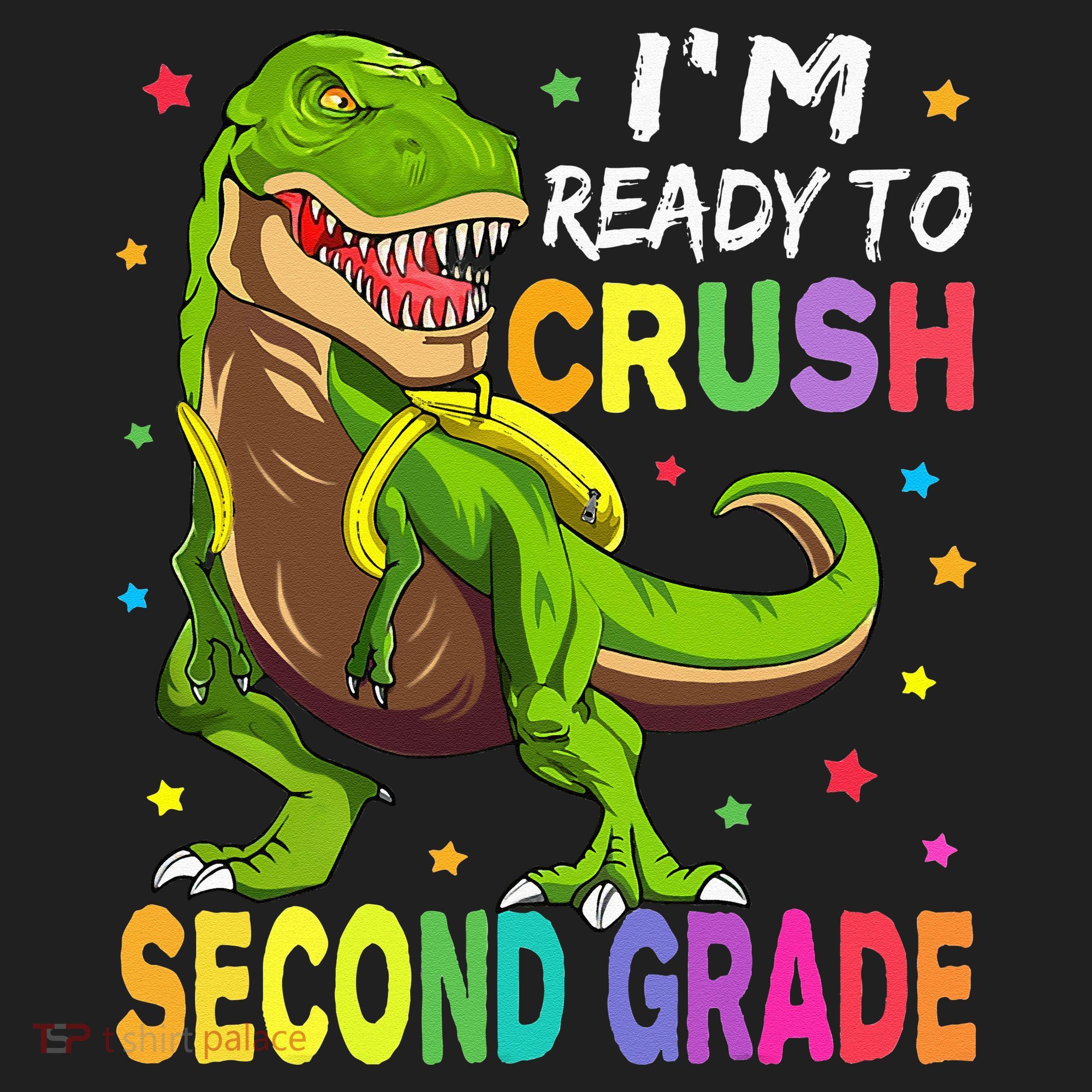 I'm Ready To Crush 2nd Grade Dinosaur Back To School Hat